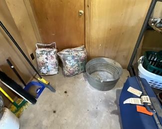 Outside storage building 