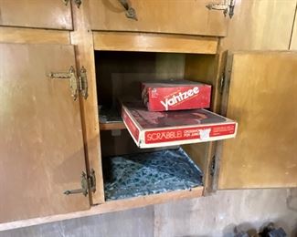 Outside storage building 