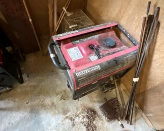 Outside storage building 