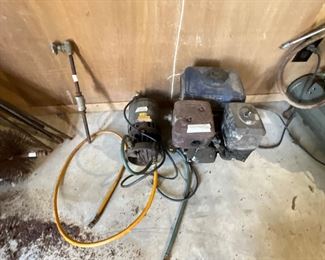 Outside storage building 