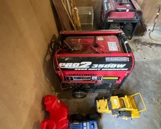 Outside storage building 