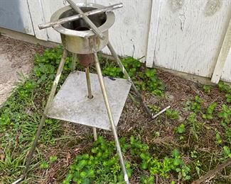 Outside storage building 