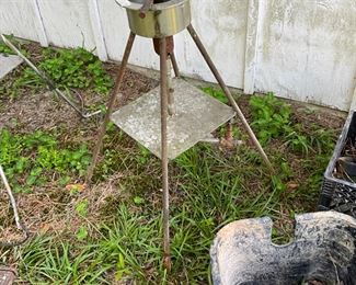 Outside storage building 