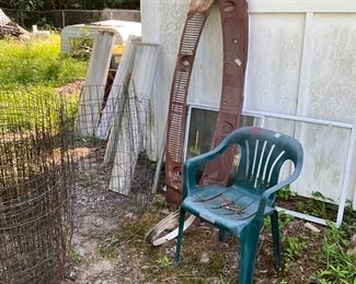 Outside storage building - Riding mower