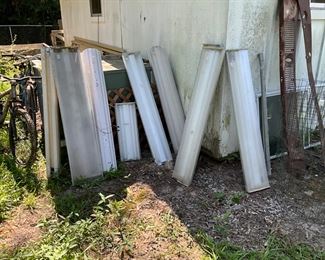 Outside storage building 