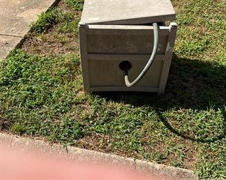 Hose & reel container