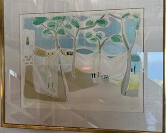 Ltd. Ed. Print "Laundry" by M. Gutman