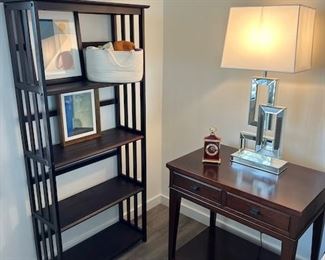 Bookshelf ~ Pr. Geometric Mirrored Lamps (pr)