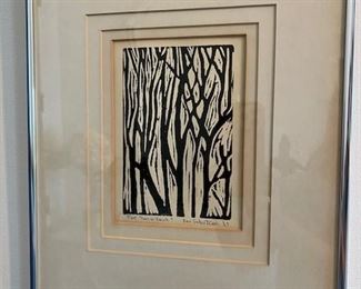 Ron Robertson "Trees or Forest" Print