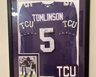 LaDainian Tomlinson Signed Jersey
TCU!
