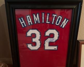 Josh Hamilton Signed Jersey!