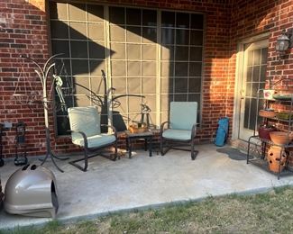 First set of patio furniture!