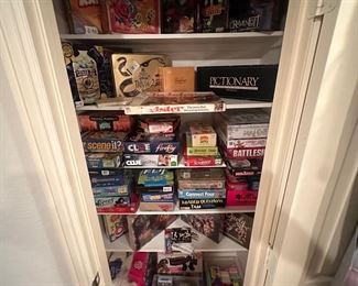 A nice variety of board games!