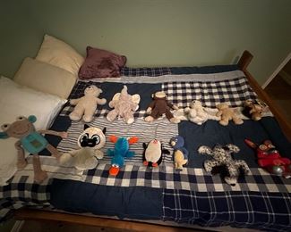 A nice variety of stuffed animals!