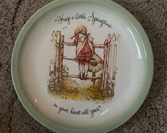 Holly Hobby Plate!