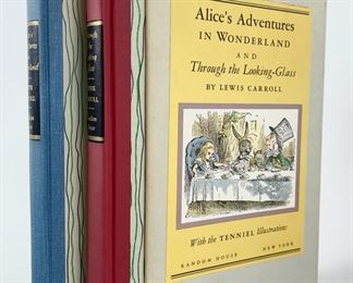 1965 Alice�s Adventures In Wonderland And Through The Looking-Glass By Lewis Carroll Published By Random House A Centennial Edition
