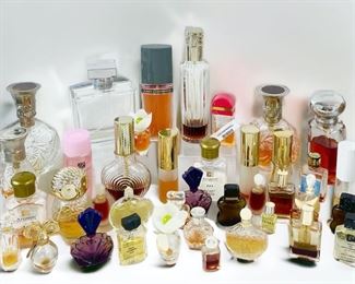Collection Of Vintage Vanity Perfumes: Karl Lagerfeld, Ralph Lauren, Elizabeth Arden, Yendi, Paco Rabanne & More!
