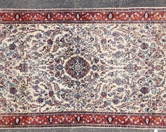 Vintage Wool Persian Hand knotted area rug
