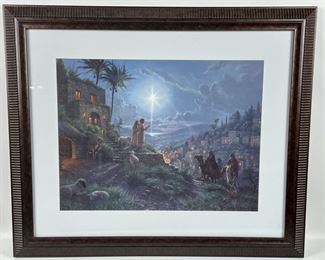 Framed Mark Keathley �The Light of the World� print
