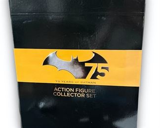 Never Opened NIB DC Collectibles 75 Years of Batman Action Figure Collectors Set
