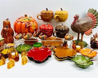 Williams Sonoma, Tabletops Lifestyle, Celebrations And Other Non Branded Fall, Thanks Giving And Halloween Decorations
