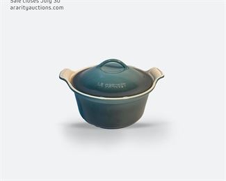 Le Creuset MCM Marine Blue Lidded Dutch Oven 11-41 - Mid Century Modern
