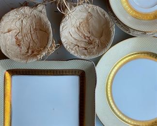 Set of Rosenthal “Golden Grail” China still wrapped in original packing. Service for 12. Never used. 