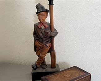 Vintage Carved German Whistler