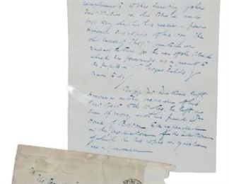 260 Dickens letter to School for Indigent Blind
