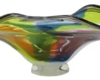 311 Nicholson Large Art Glass Centerpiece Bowl