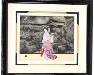 925 Hisashi Otsuka B.1947HawaiiJapan, Original Silk