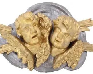 934 18th Century Pair of Cherubs