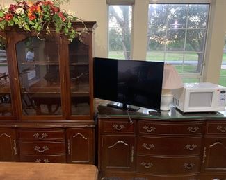 Buffet and china hutch 