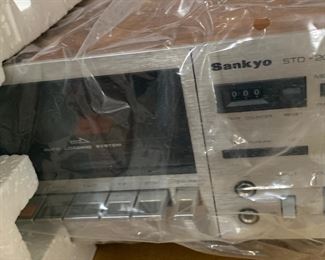 New in box Sankyo cassette player 