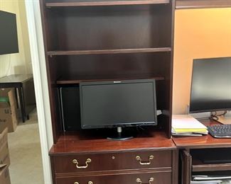 Desk File cabinet $100 This item off site