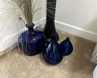 Cobalt vases These items off site $50 all