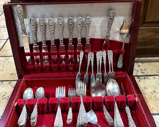 Sterling silver Repousse by Kirk Stieff