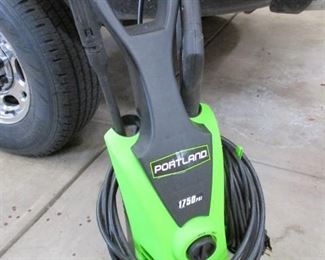 Portland High Pressure Washer 1750 PSI