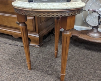 Low, Marble Top Table