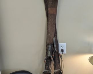 Vintage Wood Skis