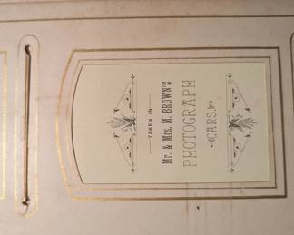 Antique Photo Albums
