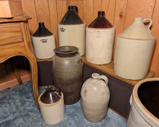 Stoneware Jugs