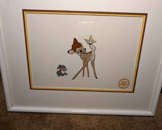 Disney serigraph cell