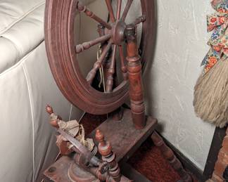 Antique Spinning Wheel