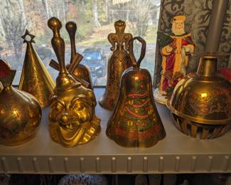 Brass Christmas Bells