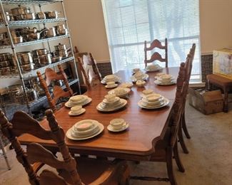 Dining Table w/ 8 Chairs