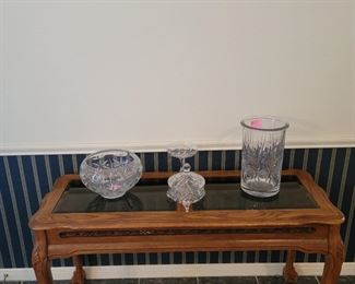 Entry Table, Shannon Crystal