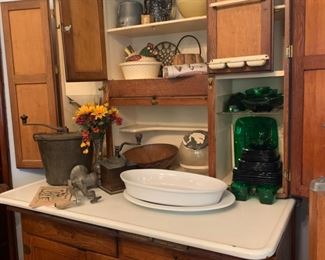 Antique Hoosier Cabinet