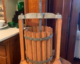 Grape press
