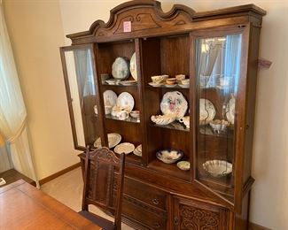 Vintage display cabinet 